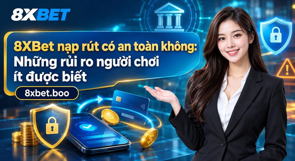 Dòng tiền nạp rút tại 8XBet đi qua đâu