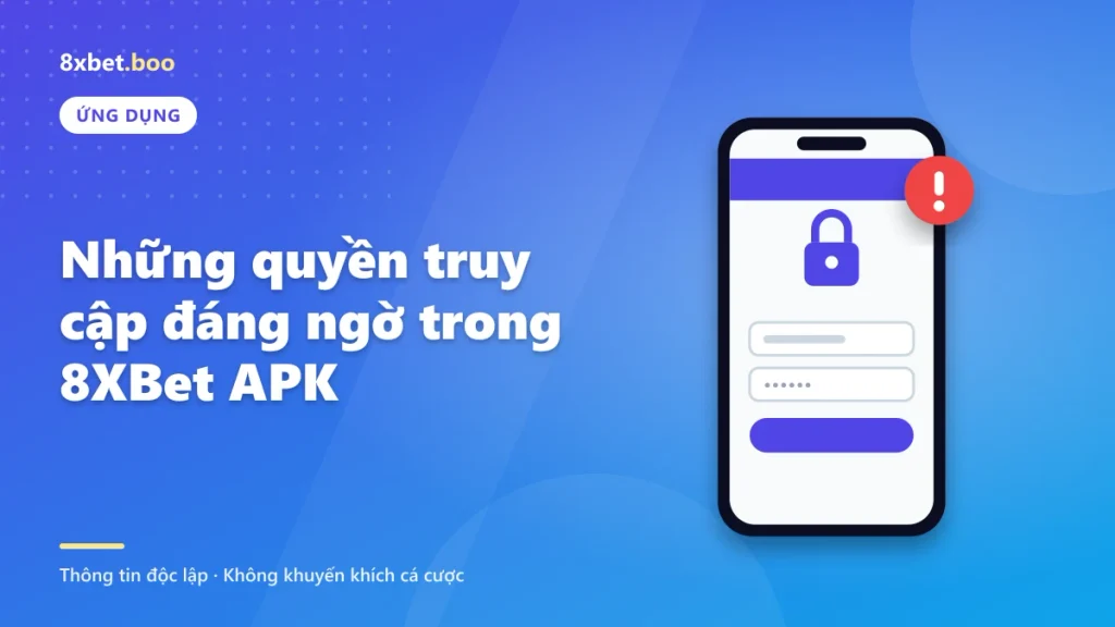 Danh sách quyền truy cập ứng dụng với mục SMS và trợ năng được đánh dấu