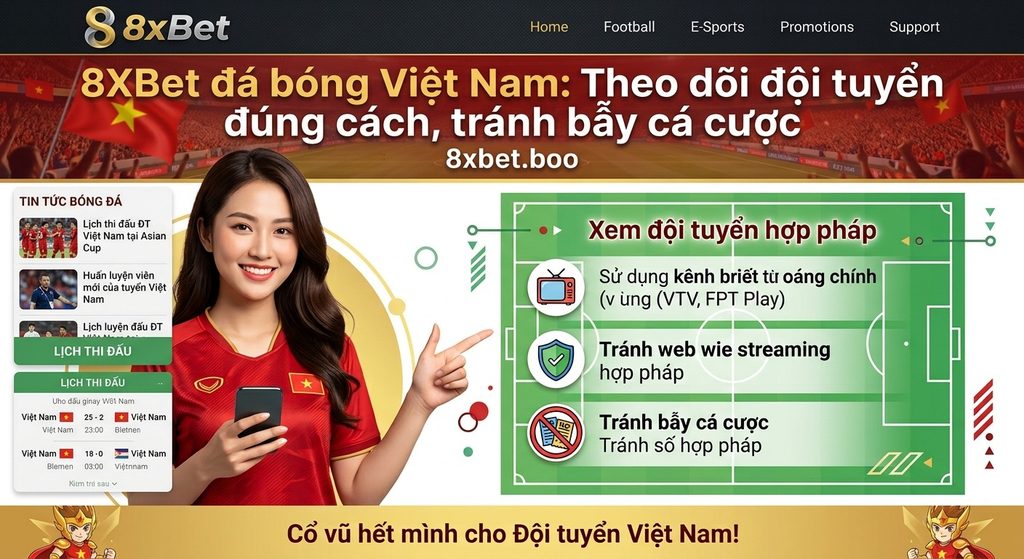 Minh họa quả bóng đá trên mặt sân cỏ trước khung thành với tiêu đề “Lịch thi đấu của bóng đá Việt Nam