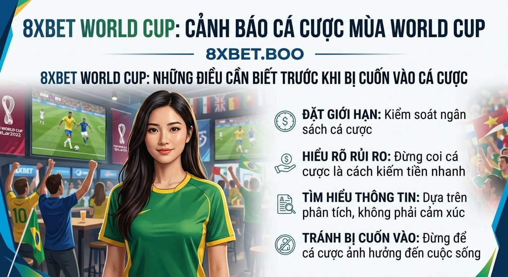 Minh họa quả bóng đá trên mặt sân cỏ trước khung thành với tiêu đề “Vì sao từ khóa 8XBet World Cup được tìm kiếm nhiều
