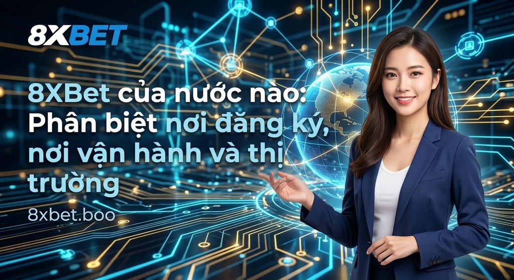 8XBet được đăng ký ở quốc gia nào