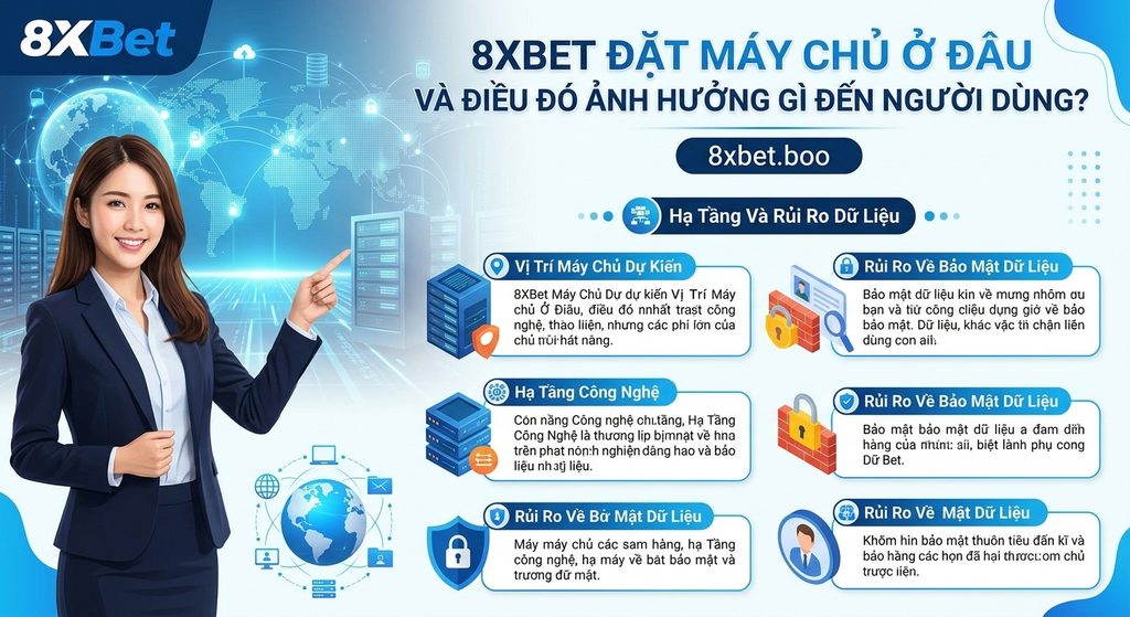 Có thể xác định vị trí máy chủ 8XBet không