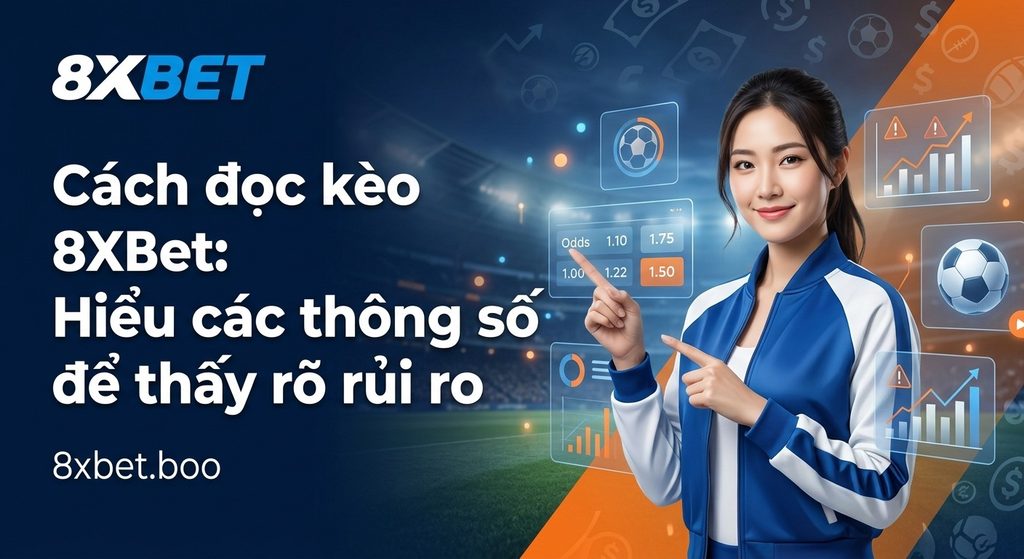 Minh họa biểu đồ đi xuống thể hiện lợi thế nhà cái với tiêu đề “Các thông số thường thấy trên bảng kèo