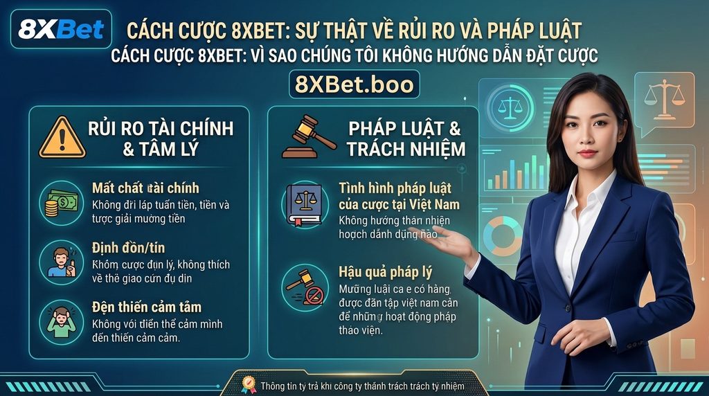Minh họa thẻ ngân hàng, đồng xu và mũi tên chuyển tiền với tiêu đề “Một ván cược thực chất diễn ra như thế nào