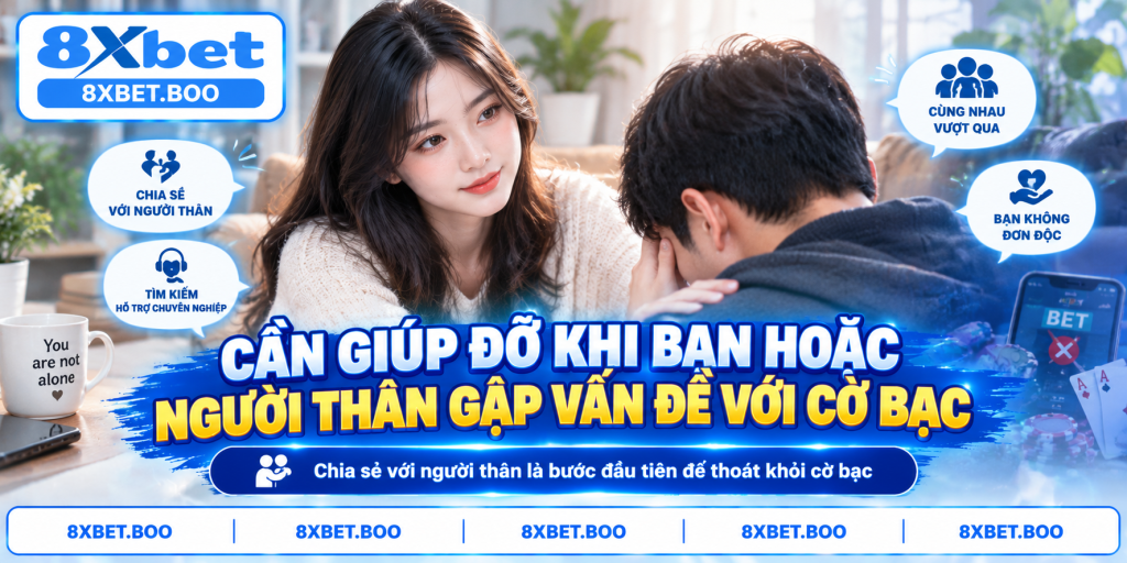'Chia sẻ với người thân là bước đầu tiên để thoát khỏi cờ bạc