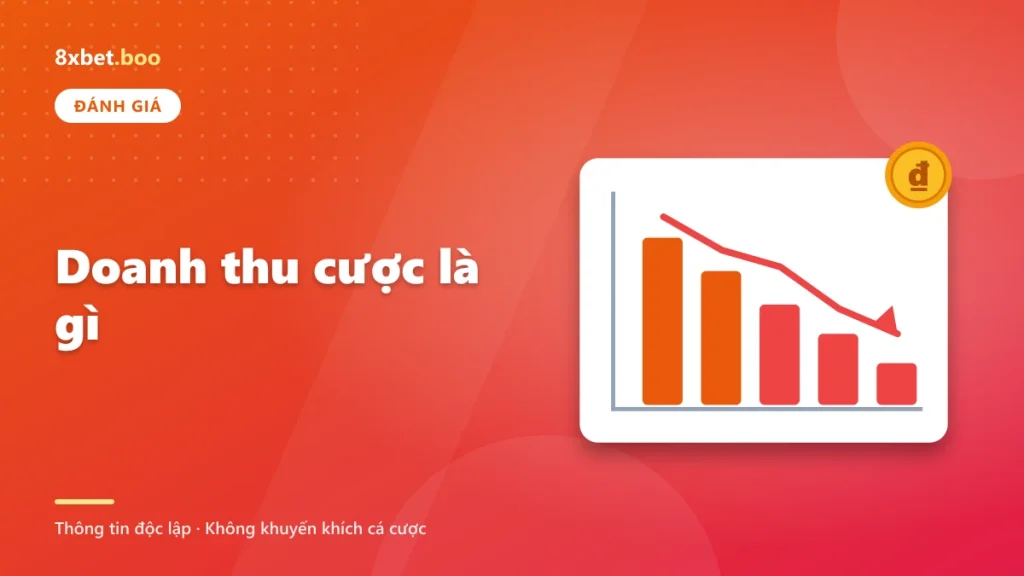 Minh họa biểu đồ đi xuống thể hiện lợi thế nhà cái với tiêu đề 